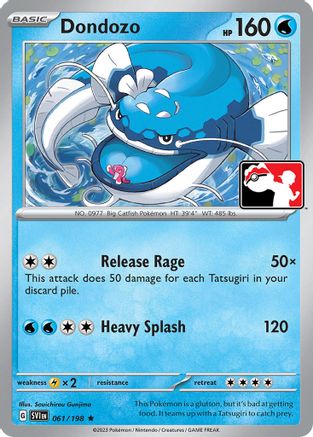 Dondozo 061/198 - Prize Pack Series Cards