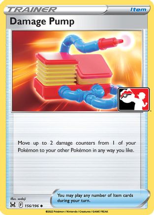 Damage Pump 156/196 - Prize Pack Series Cards
