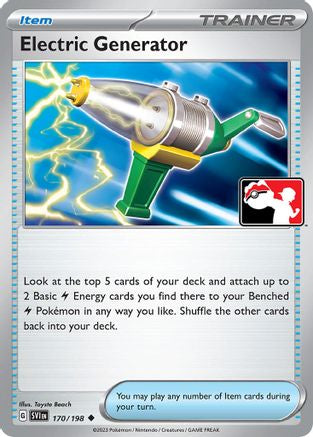Electric Generator 170/198 - Prize Pack Series Cards Holofoil