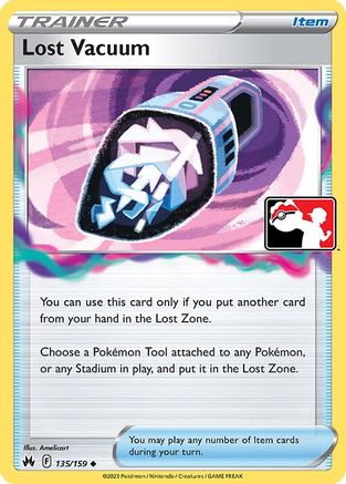 Lost Vacuum 135/159 - Prize Pack Series Cards