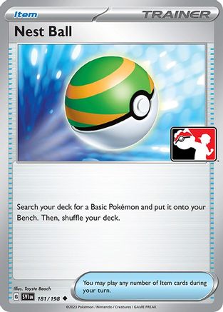 Nest Ball 181/198 - Prize Pack Series Cards Holofoil
