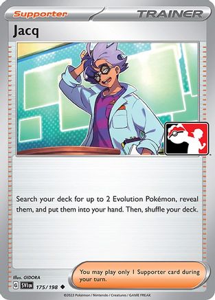 Jacq 175/198 - Prize Pack Series Cards