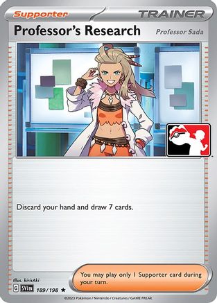 Professor's Research 189/198 - Prize Pack Series Cards