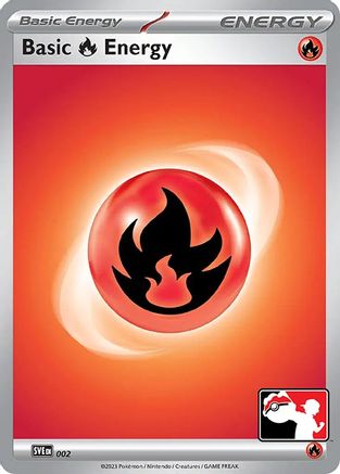 Basic Fire Energy 002 - Prize Pack Series Cards