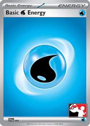 Basic Water Energy 003 - Prize Pack Series Cards