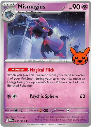 Mismagius 088/193 - Trick or Trade BOOster Bundle 2023