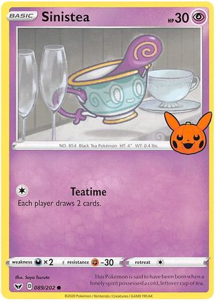 Sinistea 089/202 - Trick or Trade BOOster Bundle 2023