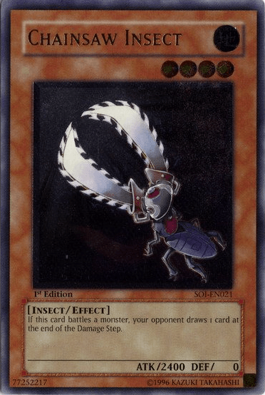Chainsaw Insect (UTR) [SOI-EN021] Ultimate Rare - Josh's Cards