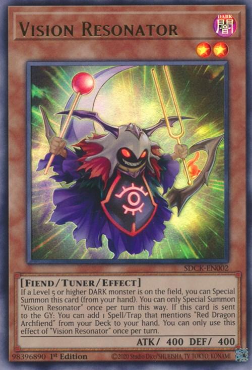 Vision Resonator [SDCK-EN002] Ultra Rare - Josh's Cards