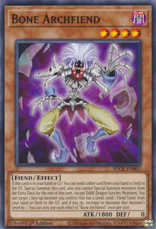 Bone Archfiend [SDCK-EN003] Common - Josh's Cards