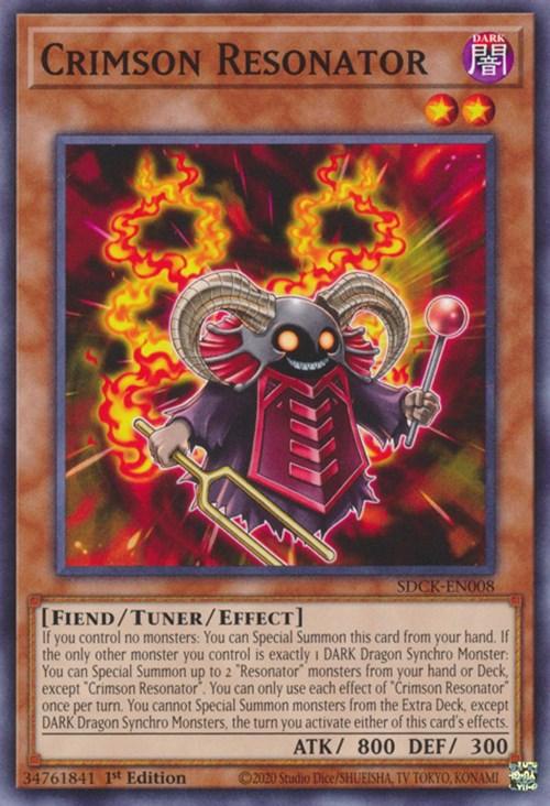 Crimson Resonator [SDCK-EN008] Common - Josh's Cards