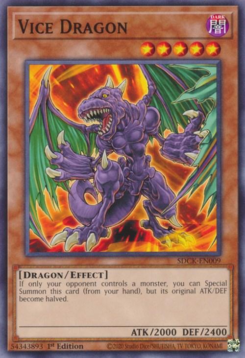 Vice Dragon [SDCK-EN009] Common - Josh's Cards