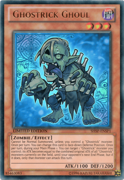 Ghostrick Ghoul [SHSP-ENSP1] Ultra Rare - Josh's Cards