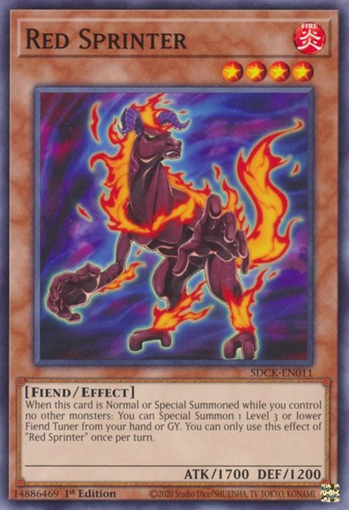 Red Sprinter [SDCK-EN011] Common - Josh's Cards