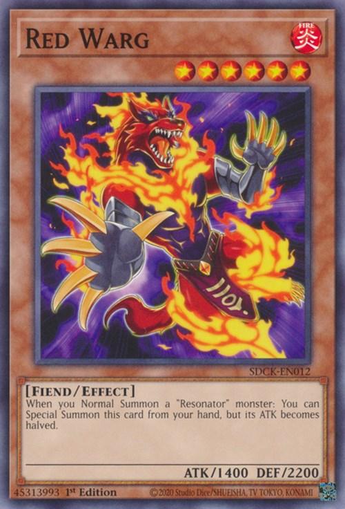Red Warg [SDCK-EN012] Common - Josh's Cards