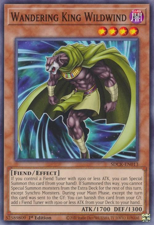 Wandering King Wildwind [SDCK-EN013] Common - Josh's Cards