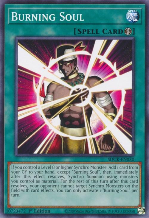 Burning Soul [SDCK-EN030] Common - Josh's Cards