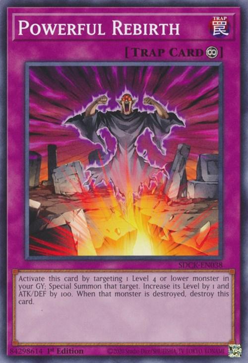 Powerful Rebirth [SDCK-EN038] Common - Josh's Cards