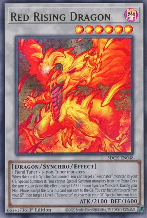 Red Rising Dragon [SDCK-EN048] Ultra Rare - Josh's Cards