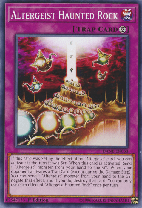 Altergeist Haunted Rock [DANE-EN068] Common - Josh's Cards