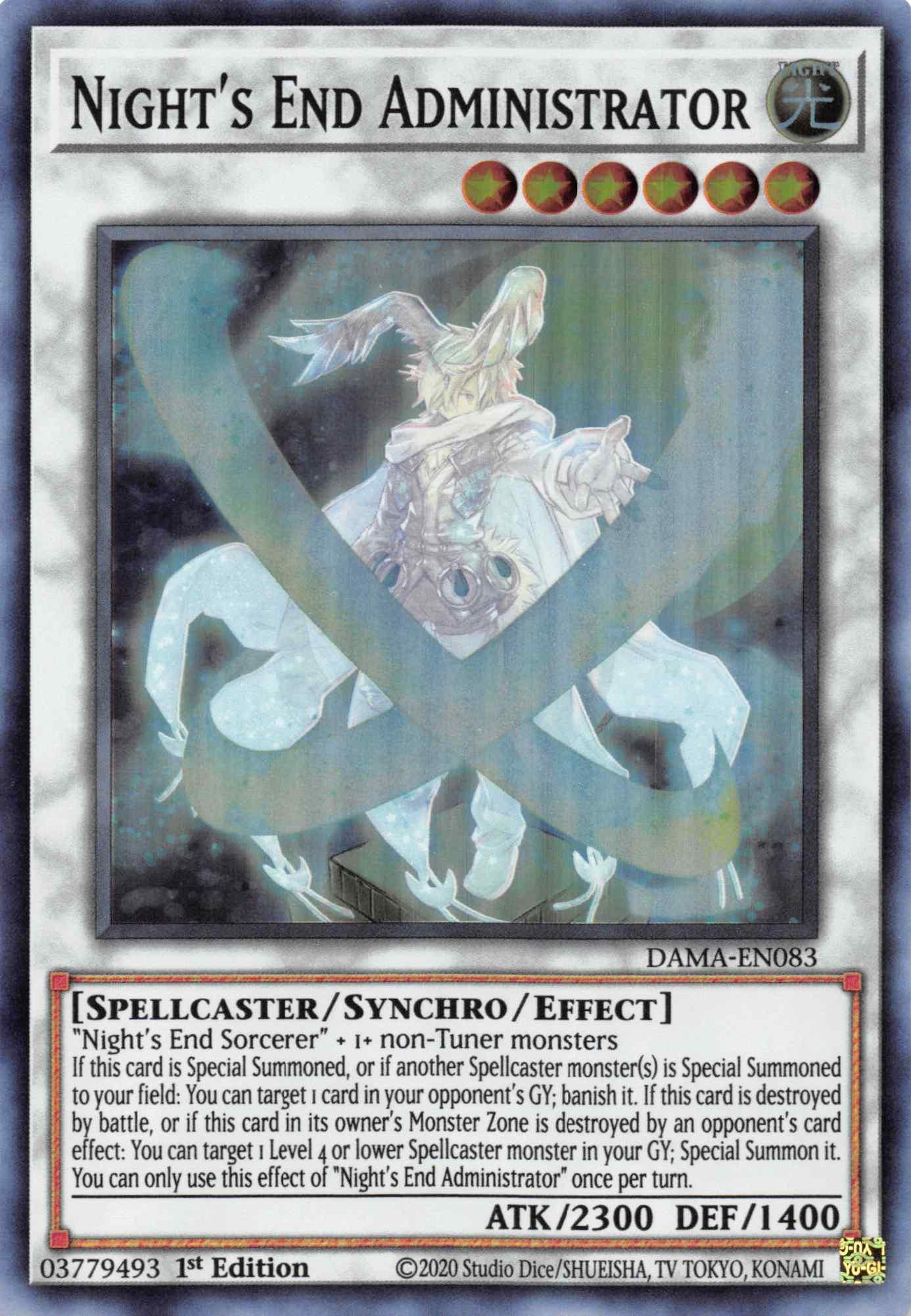 Night's End Administrator [DAMA-EN083] Super Rare - Josh's Cards