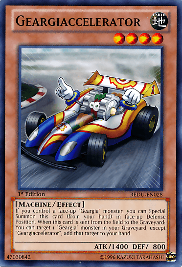 Geargiaccelerator [REDU-EN028] Common - Josh's Cards