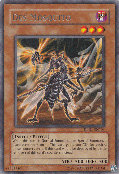 Des Mosquito [DLG1-EN103] Rare - Josh's Cards