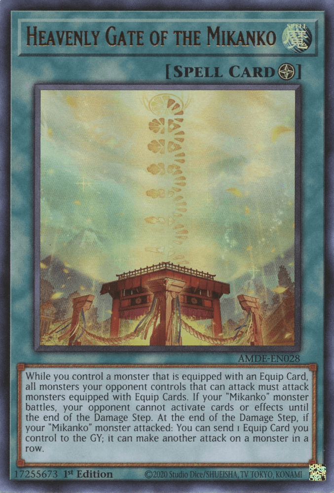 Heavenly Gate of the Mikanko [AMDE-EN028] Ultra Rare - Josh's Cards