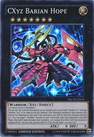 CXyz Barian Hope (SE) [NECH-ENS14] Super Rare - Josh's Cards