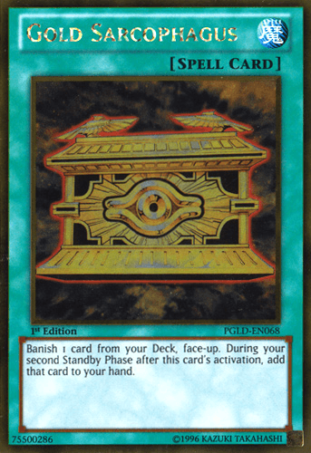 Gold Sarcophagus [PGLD-EN068] Gold Rare - Josh's Cards