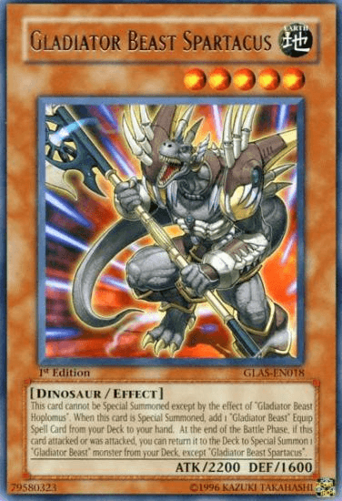Gladiator Beast Spartacus [GLAS-EN018] Rare - Josh's Cards