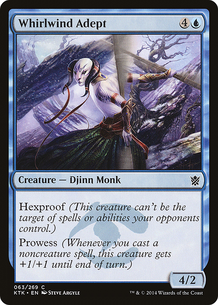 Whirlwind Adept (KTK-063) - Khans of Tarkir Foil