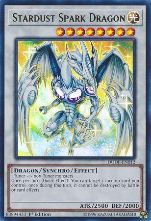 Stardust Spark Dragon [DUDE-EN012] Ultra Rare - Josh's Cards