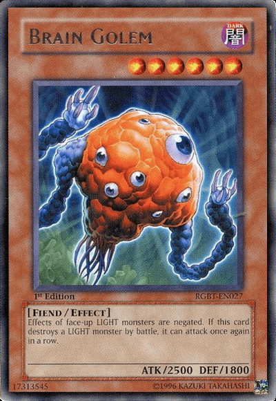 Brain Golem [RGBT-EN027] Rare - Josh's Cards