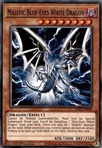 Malefic Blue-Eyes White Dragon [LDS2-EN005] Common - Josh's Cards