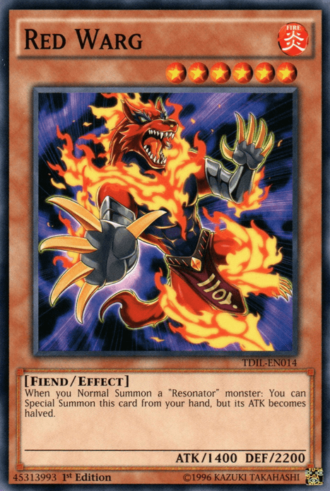 Red Warg [TDIL-EN014] Common - Josh's Cards