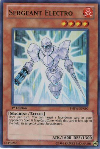 Sergeant Electro [PHSW-EN090] Ultra Rare - Josh's Cards