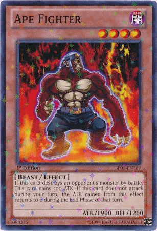Ape Fighter [BP01-EN169] Starfoil Rare - Josh's Cards