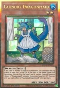 Laundry Dragonmaid [MAGO-EN021] Gold Rare - Josh's Cards