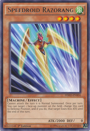 Speedroid Razorang [HSRD-EN004] Rare - Josh's Cards