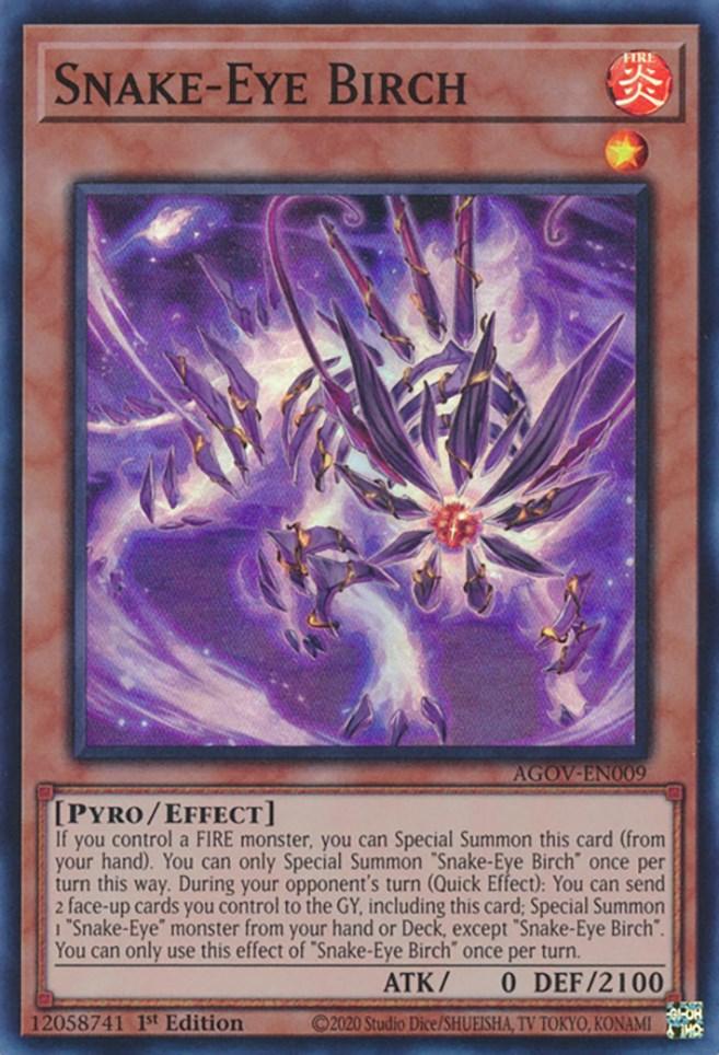 Snake-Eye Birch [AGOV-EN009] Super Rare - Josh's Cards