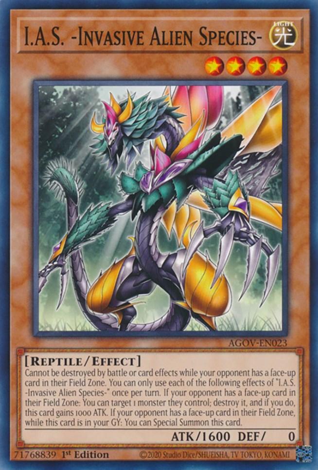 I.A.S. -Invasive Alien Species- [AGOV-EN023] Common - Josh's Cards