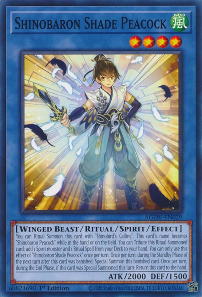 Shinobaron Shade Peacock [AGOV-EN029] Common - Josh's Cards
