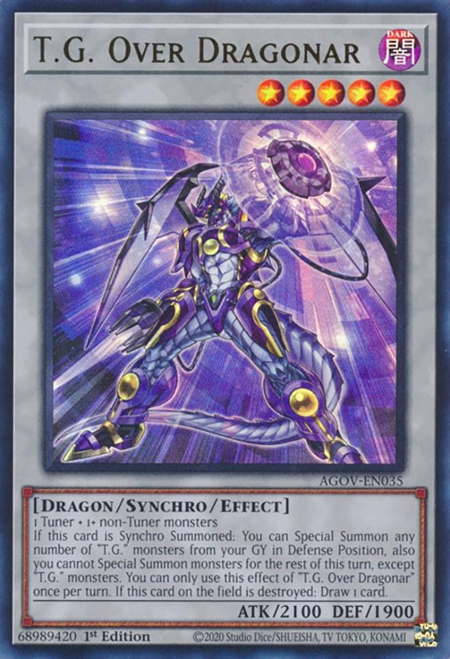 T.G. Over Dragonar [AGOV-EN035] Ultra Rare - Josh's Cards