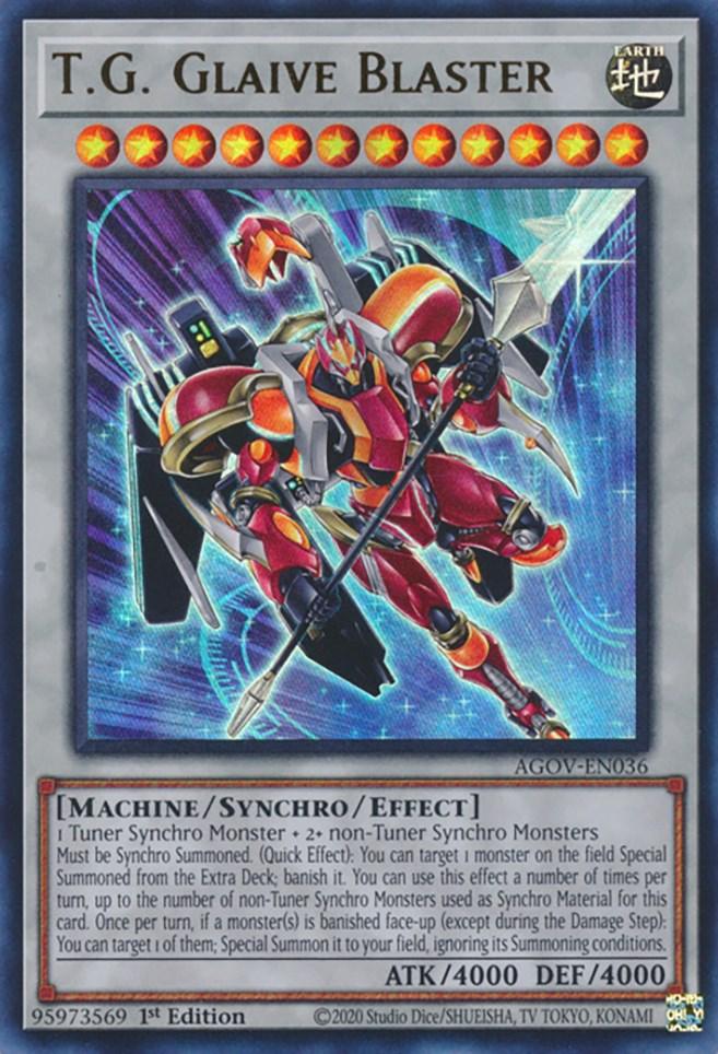 T.G. Glaive Blaster [AGOV-EN036] Ultra Rare - Josh's Cards