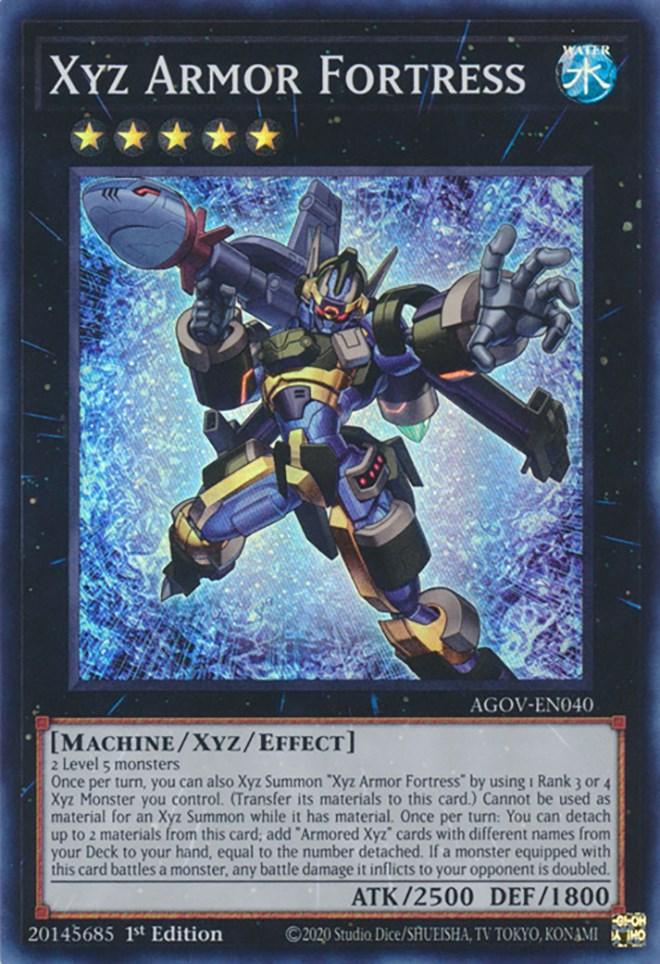 Xyz Armor Fortress [AGOV-EN040] Super Rare - Josh's Cards