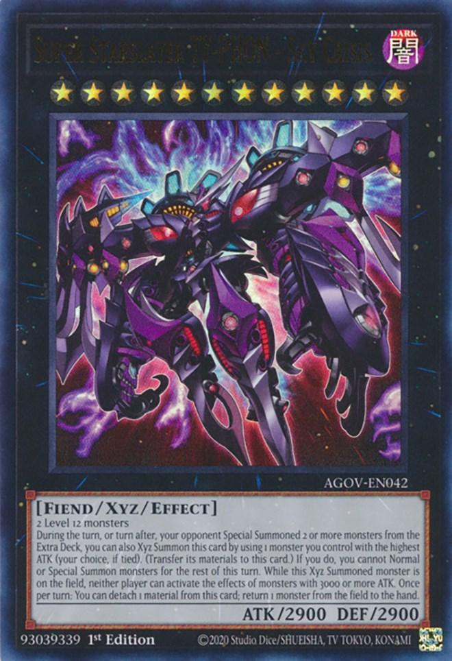 Super Starslayer TY-PHON - Sky Crisis [AGOV-EN042] Ultra Rare - Josh's Cards