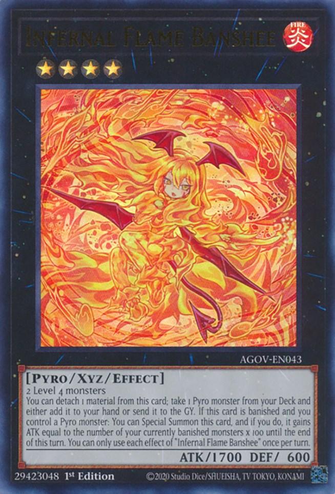 Infernal Flame Banshee [AGOV-EN043] Ultra Rare - Josh's Cards