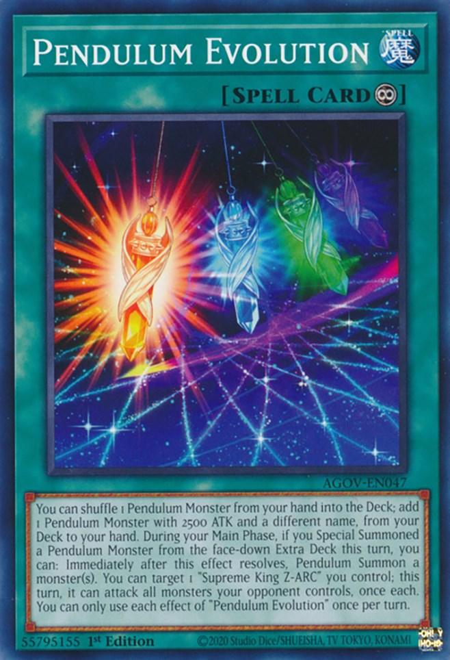 Pendulum Evolution [AGOV-EN047] Common - Josh's Cards
