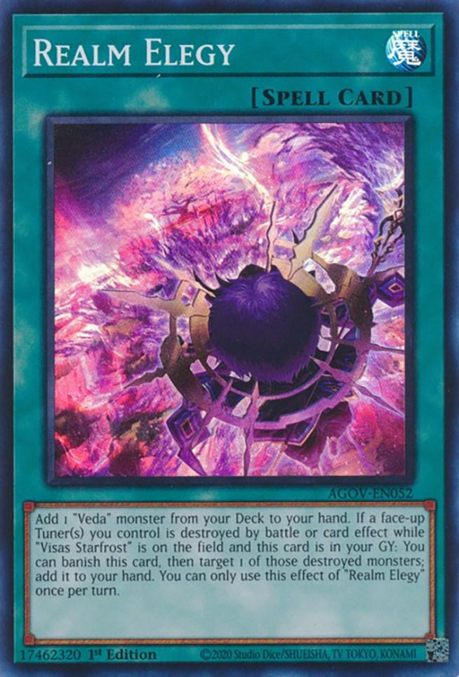 Realm Elegy [AGOV-EN052] Super Rare - Josh's Cards